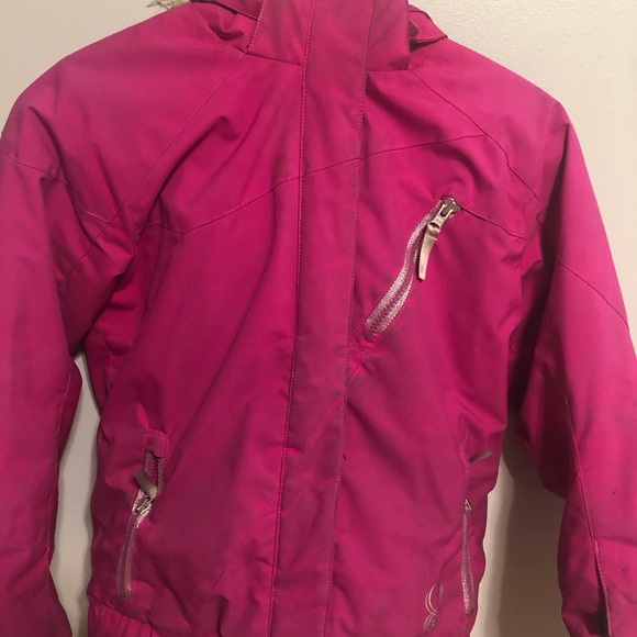 Girls Spyder ski jacket size 12 - Picture 2 of 6